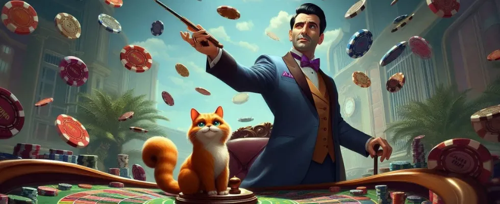Bannière promotionnelle du bonus de bienvenue Impressario Casino pour les nouveaux joueurs.