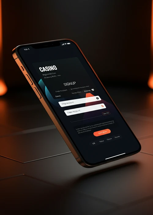 Interface d'inscription rapide et sécurisée d'Impressario Casino, affichant les étapes clés pour créer un compte.